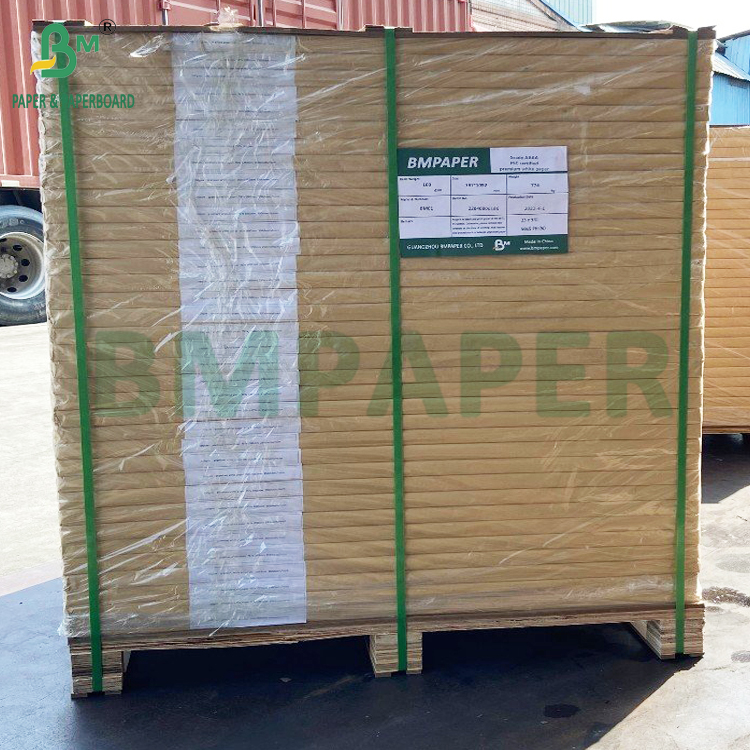 Coated One Side C1S Gloss Label Face Paper 90gsm For Labelling Industry