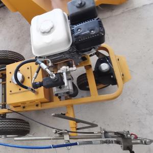 China Airless Cold Paint Spraying Road Striping Asphalt Line Painting Equipment Double Guns 12L Max wholesale