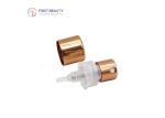 Fea15mm Crimpless Perfume Spray Pump Aluminum Gold Mist For Bottles