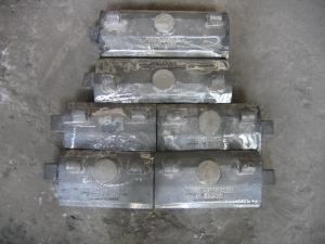 China Self-Fastened Wear-Resistant Castings Iron Chute Liner Hardness More Than HRC54 wholesale