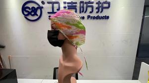 China S&amp;J Factory supply custom logo colorful black 3ply disposable face mask wholesale