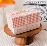 Wholesale Custom White Cardboard Creative Baking Dessert Cake Paper Box Color