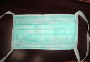 Non Woven Medical 3 Layer Mask Strong Adsorption Forpublic Transportation