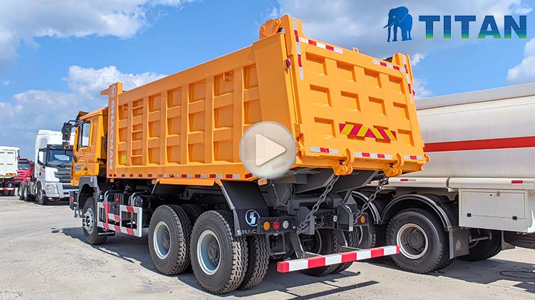 TITAN F3000 Shacman Dump Truck Price  6x4 Dump Truck