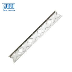 China Galvanized Steel Construction Hardware Stamping Bracket Frame Produced By Drawings wholesale