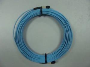 China 10Gbs Multi Mode OM3 OM4 OFNP Cable 12 24 Fiber MTP MPO optical patch cord wholesale