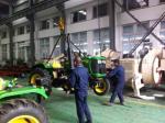 Electric Double Drum Winch Machine For Power Walking Tractor On Transmission