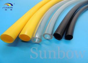China Wire Management flexibleTubing 4mm Clear PVC Tubings For wire harness wholesale