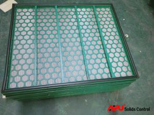 China 304L Steel Framed Flat Drilling Shale Shaker Screen API 30 - API 270 wholesale