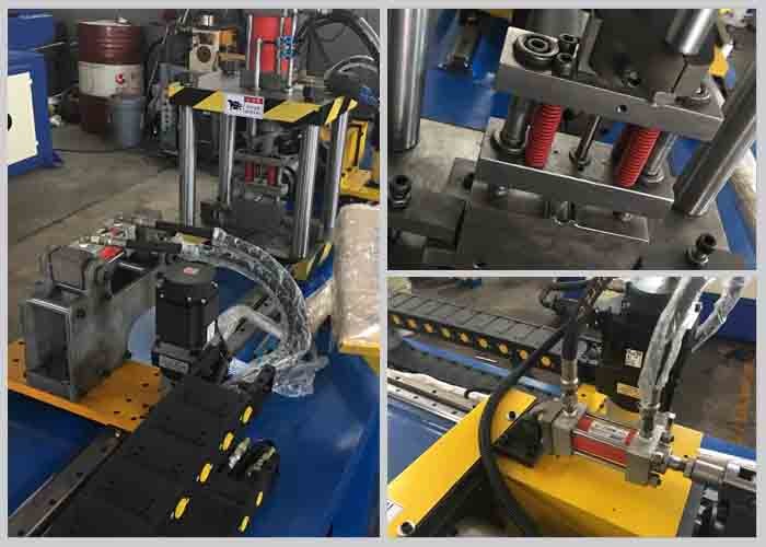 Pipe Punching Process CH40 Auto Punching Machine With Computer Control