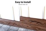 Exterior 3D Wall Panel 140mm - 160mm Wooden Grain WPC Wall Siding