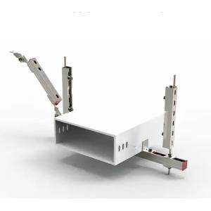 China Corrosion Resistant Galvanized Seismic Brackets for Bolted Installation wholesale