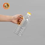 PET Transparent Plastic Condiment Bottles For Cooking Edible Oil 1600ml 1680ml