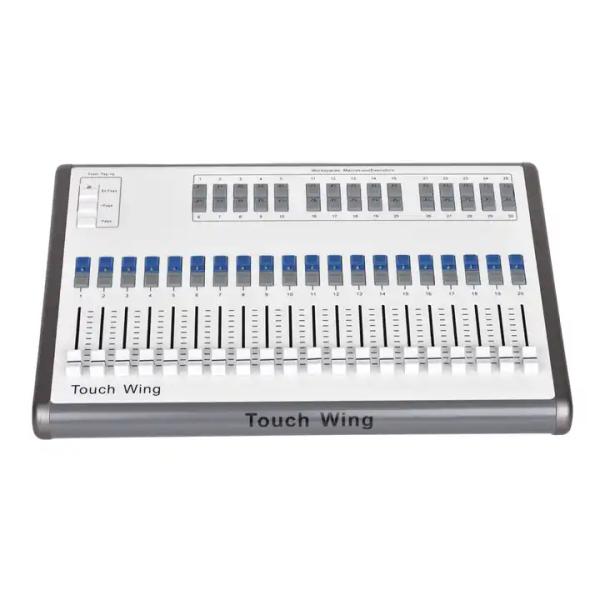 DMX512 Tiger Touch Fader Wing Stage Lighting Console Remote Control