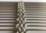 Weave 7mm Stainless Steel Architectural Mesh Building Facade Metal Mesh Curtain
