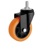2 3 4 Inch Heavy Duty Industrial Medical Workbench Casters Wheels With Brake