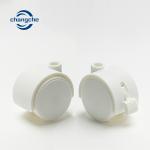 Plastic Furniture Castors Wheels Thread Length 30mm Plastic Wheel Type Swivel