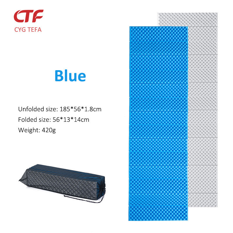 Waterproof Tear-Resistant Material Moisture-Proof Ultralight Sleeping Pad Suitable for Hiking Mountaineering and Camping