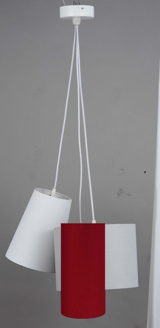Linen Fabric Trio Lamp Shade 200*350MM Different Color Shades