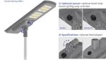 High Bright 60W/80W IP65 Waterproof Street Light All-in-One Solar Outdoor Road