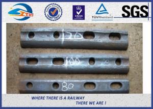 China Oiled / Oxide Black Rail Joint Bar / Fishplates With GB Standard wholesale