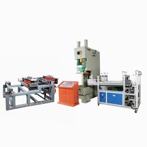 China Wood Packaging Aluminum Foil Container Making Machine with 2500mm*1300mm*1600mm Size wholesale