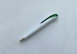 White Plastic click swan Ball Point Pen with customized logofor promotion