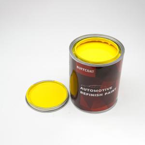 China Light Yellow Car Paint 1k Car Coat Car Paint Car Care Auto Body Refinishing wholesale
