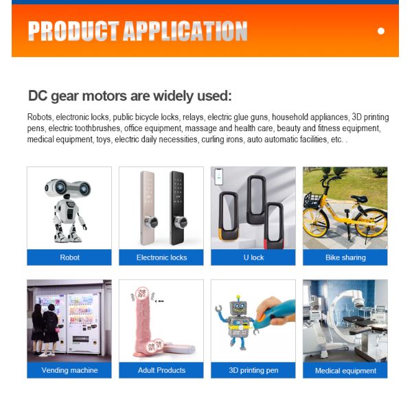Customization Low Noise High Torque Planetary Gear Motors