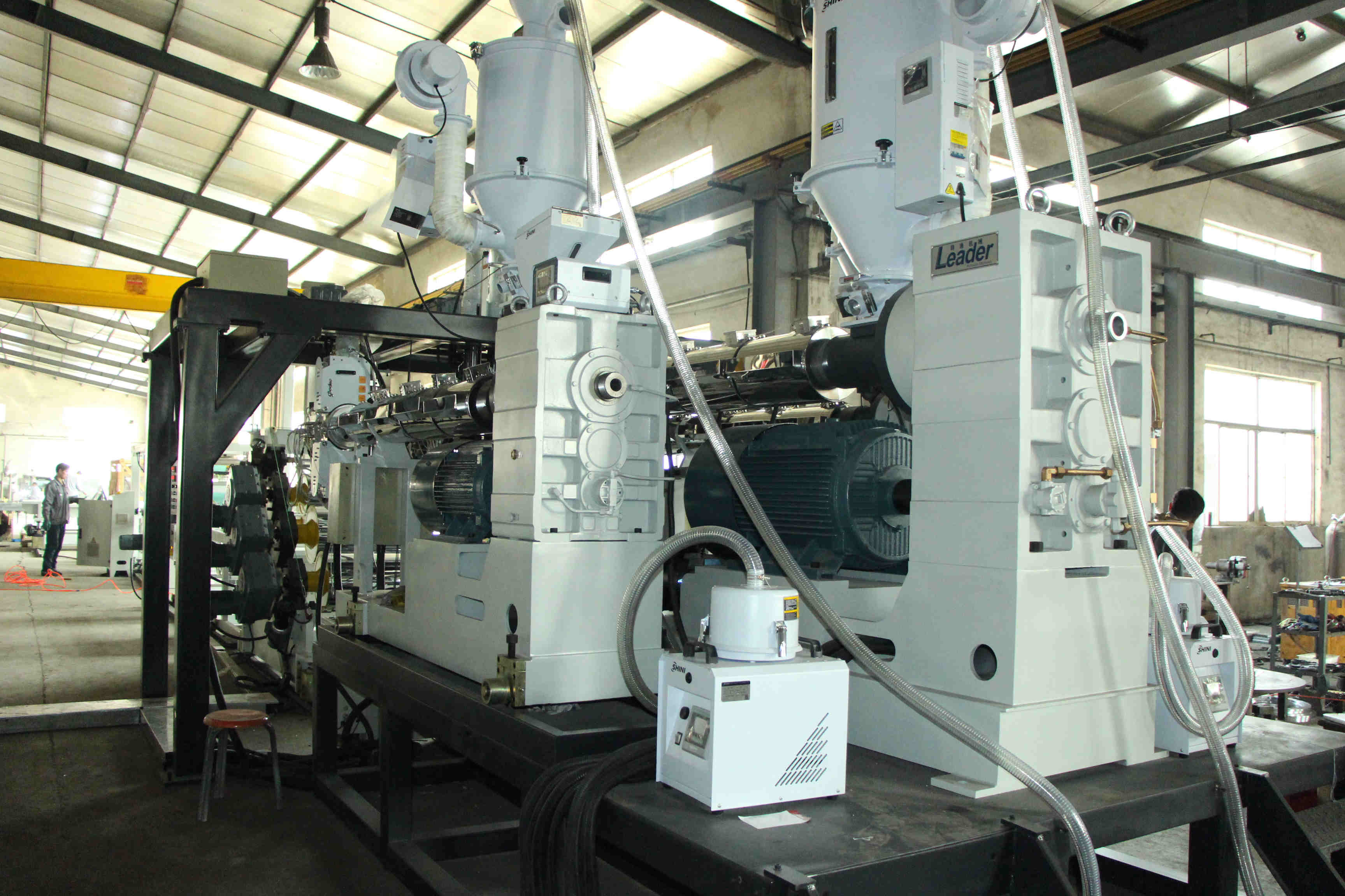 GPPS / PS Diffusion Panel / Diffuser Plate PP Sheet Extrusion Line Use For LED Light
