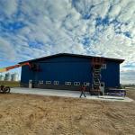 Q355/ Q235 Steel Workshop Construction Designed With Portal Structure