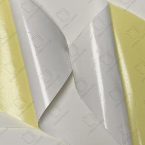 China Factory price Hot Sale white glossy/Acrylic Glue /60gsm glassine paper BOPP sticker labels wholesale