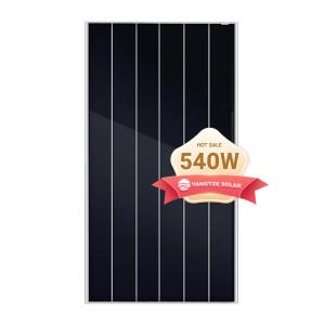 China 540 Watt Mono Facial N Type Solar Cell Panel Hjt Half Cut 24v wholesale