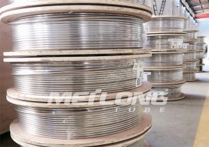 China Annealed Downhole Capillary Coiled Tubing With Ferrule Fittings 1 2 Stainless Coil wholesale