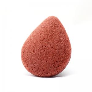 China Eco Friendly Red Konjac Facial Sponge Wet Dry Deep Cleansing wholesale