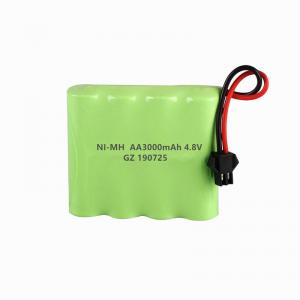 China 4.8V 3000mAh NiMH Battery Pack For High End Toy on sale