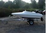 Cruising high speed Simple Pleasure Yacht , outboard Engine Ocean Sailing Yachts