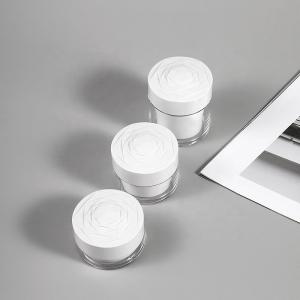 China 20g 30g 50g Ps Plastic Cosmetic Jar Face Cream Packaging Jar Sample Test Jar wholesale