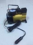 Silver And Yellow Car Tyre Pressure Pump , Heavy Duty Power 12 Volt Air