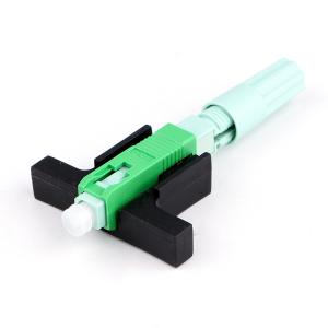 China Indoor 5G FTTx 0.3dB Fast Connector Fiber Optic Quick Connector Single Mode wholesale