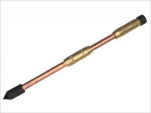 China 1200mm Outdoor Copper Clad Steel Ground Rod Good Conductivity on sale