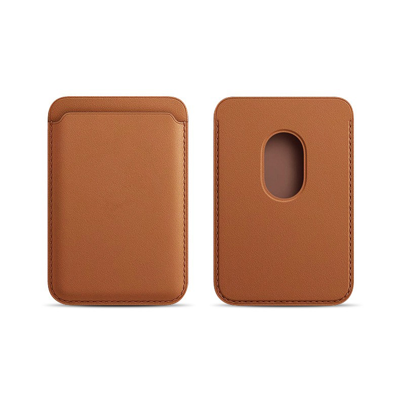 Custom Credit Card Protector Magnetic Leather Wallet for iPhone 11 14 13 12 Pro Max