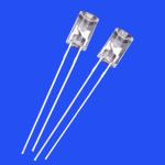 5mm 1.5Hz 1/12 Duty Cycle Blue Color 460-470nm 500-1000mcd 90deg Flangeless