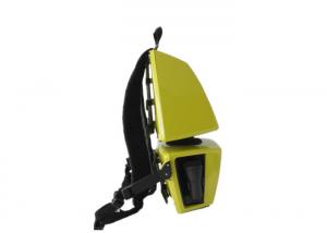 China Yellow Adjustable Mini Backpack Backpack Vacuum Cleaner With ABS Plastic Body wholesale