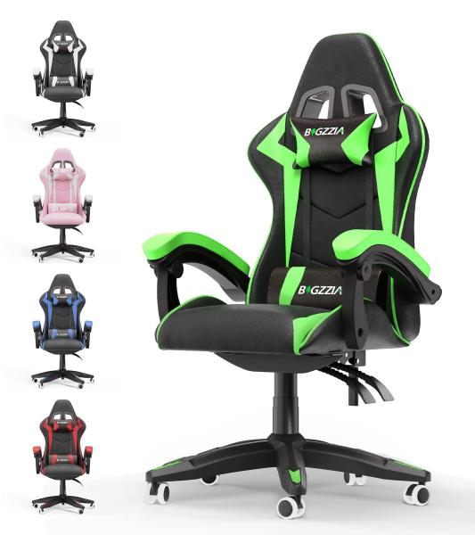 Customized Color Metal Type Iron Racing Gaming Chair with Headrest and Lumbar