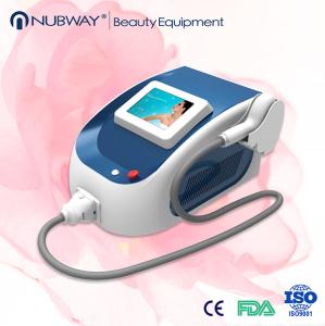China Alibaba China portable 808 nm diode laser permanent hair removal machinery with CE wholesale
