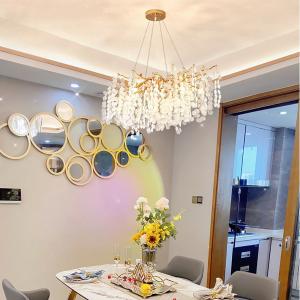 China G9 Dendritic Nordic Crystal Chandelier For Living Room wholesale