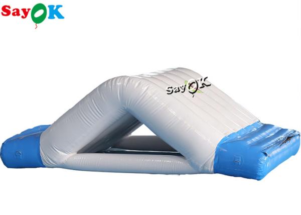 Water Iceberg Inflatable 3x2x1mH White Inflatable Water Toys Game Double Water