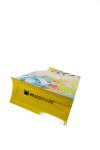 Pet Dry Food Laminated Flat Bottom Packaging Bag With Zipper Top