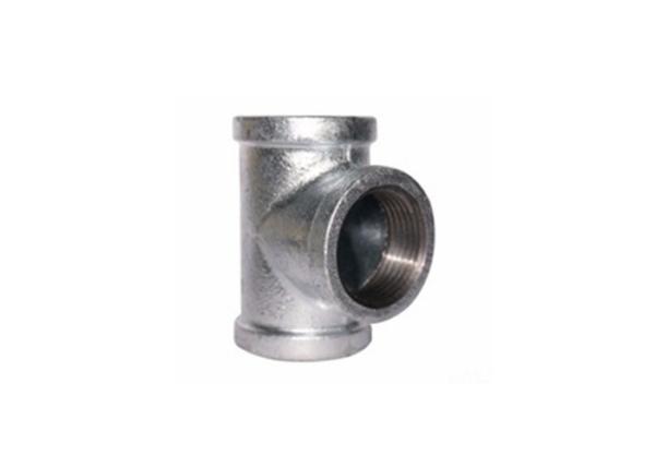 1 Inch Threaded Cast Iron Pipe Fittings Plumbing Sanitary Tee Class 150 / 300 Y